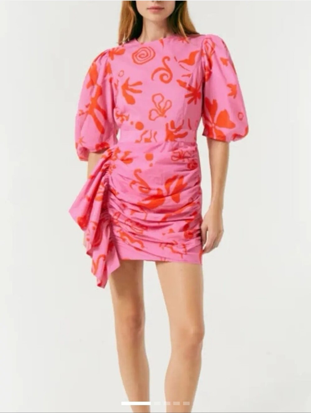 Rhode Pink Printed Dress